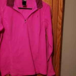 1/4 zip North Face fleece shirt